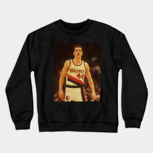 Drazen Petrovic - Vintage Design Of Basketball Crewneck Sweatshirt